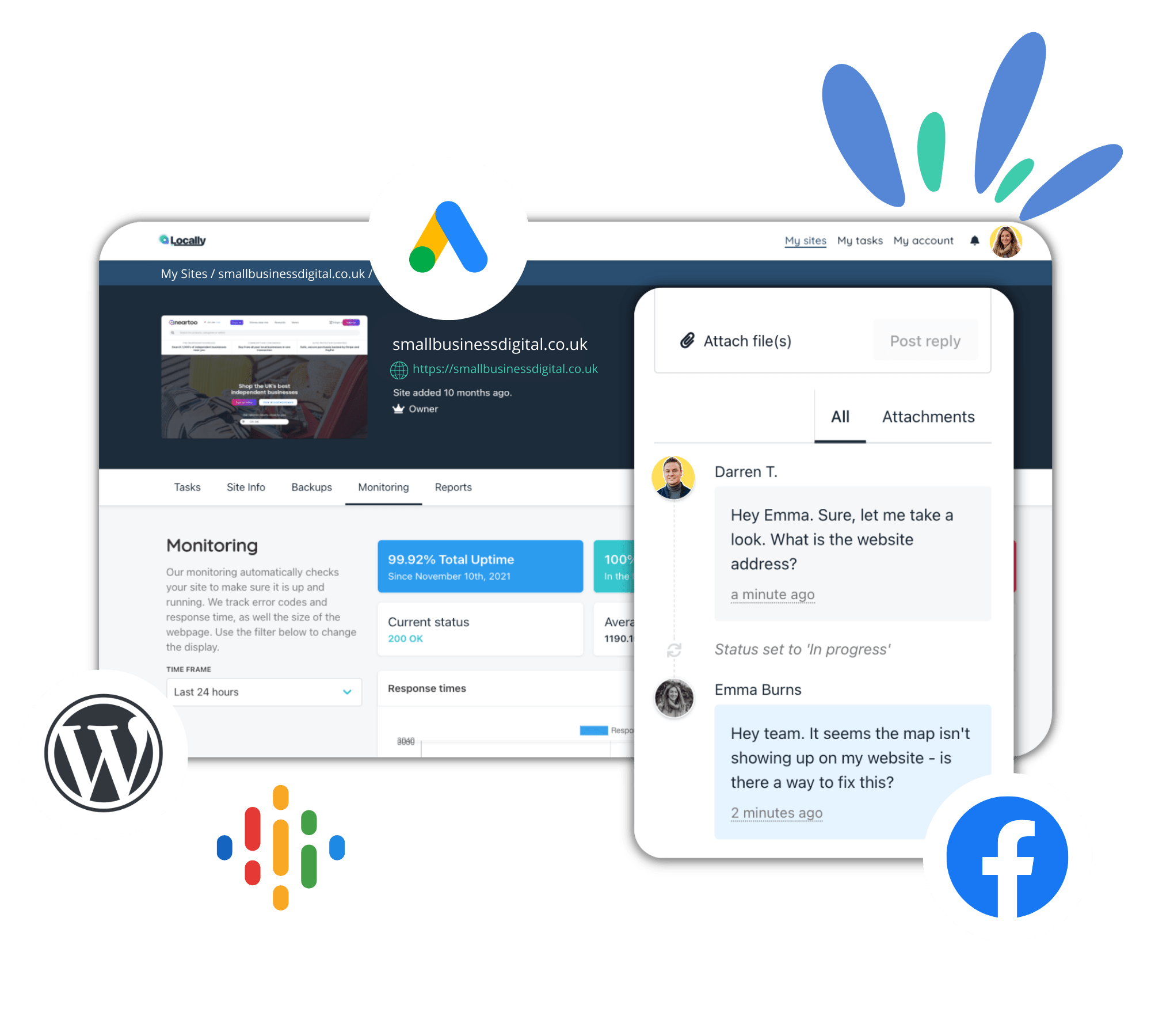 Wordpress Support Platform.